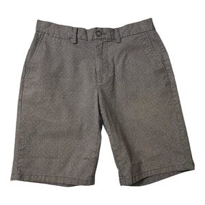 OLD NAVY Men’s Size 30 Shorts Slim Fit Dark Gray Polka Dot Casual Twill …